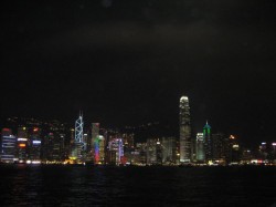 Hong Kong vue de Kowloon